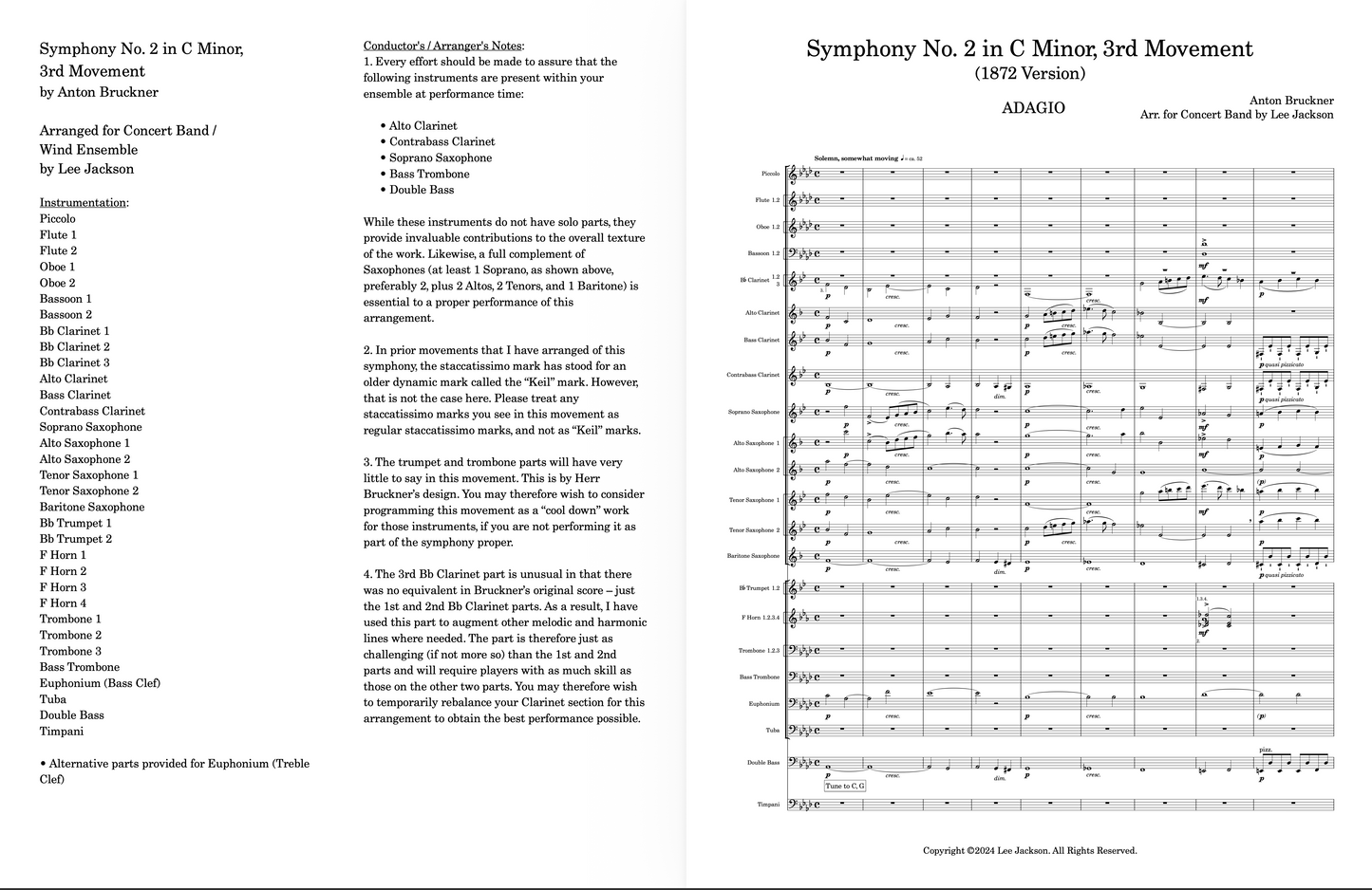 Bruckner Sym. No. 2 - 3rd Mvt.