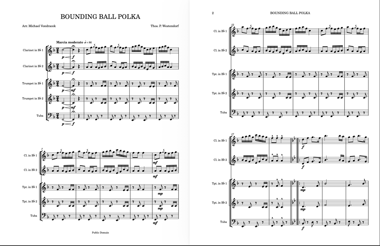 Bounding Ball Polka