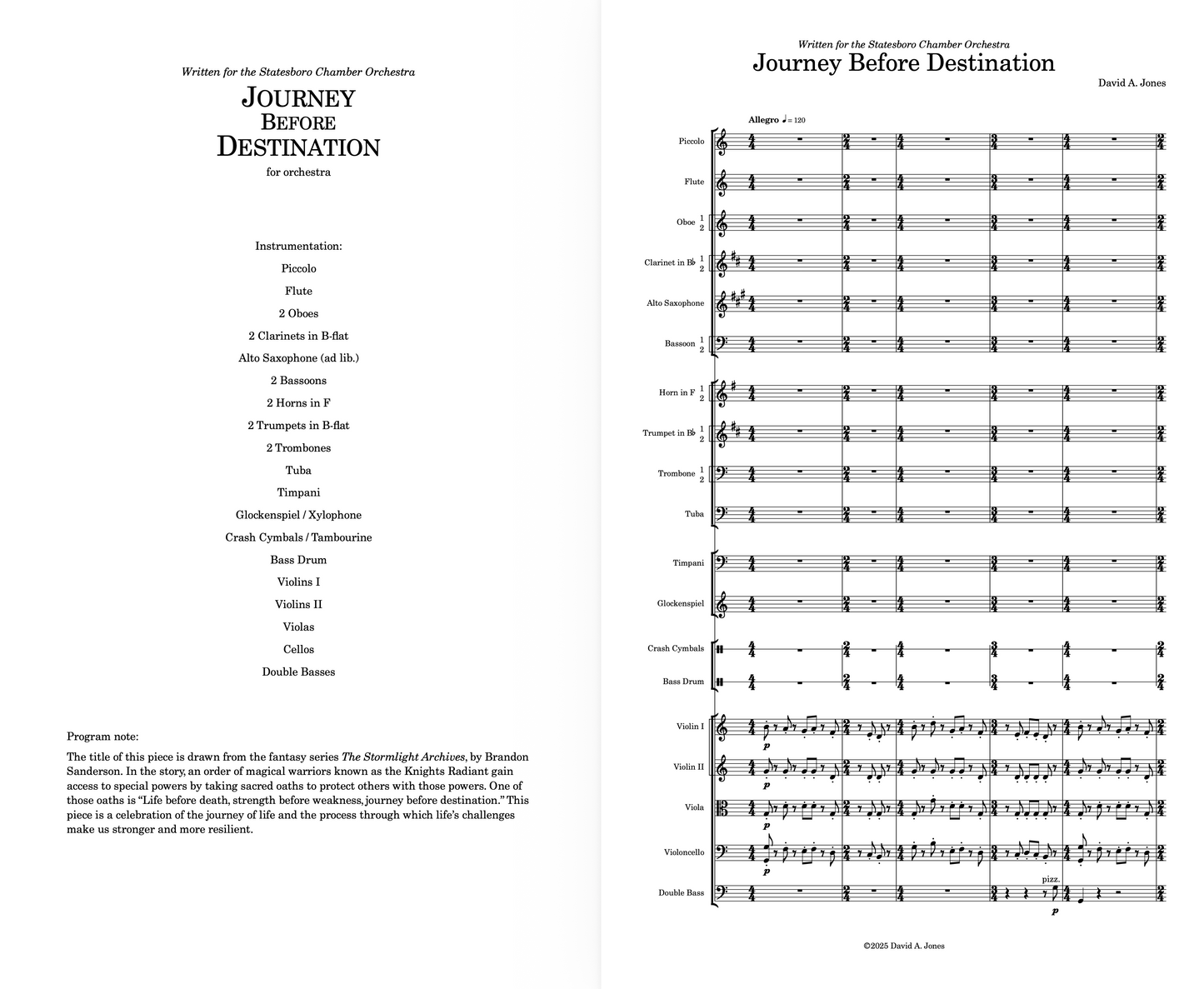 Journey Before Destination (Orchestra)