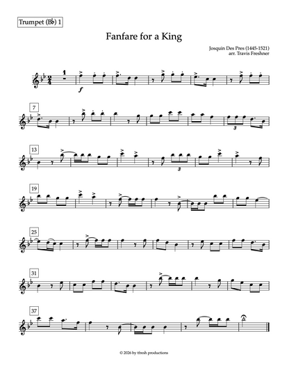 Fanfare for a King