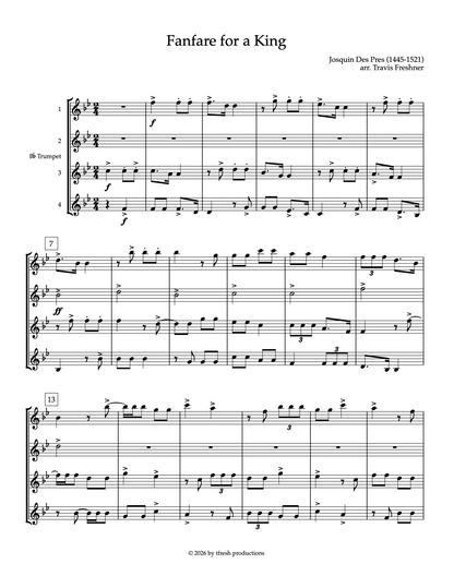 Fanfare for a King