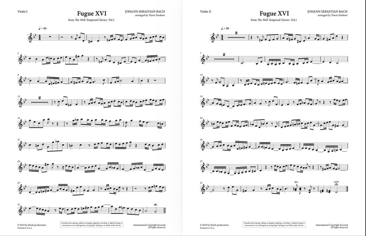 Fugue XVI