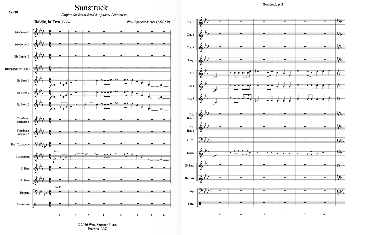 Sunstruck (Brass Band)